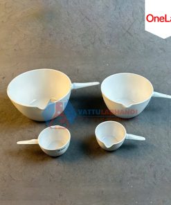 BÁT SỨ CHỊU NHIỆT NUNG MẪU THÍ NGHIỆM CÓ TAY CẦM, HÃNG ONELAB