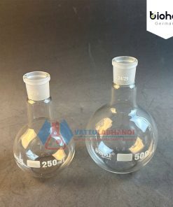 BÌNH CẦU ĐÁY BẰNG 1 CỔ NHÁM, HÃNG BIOHALL-GERMANY