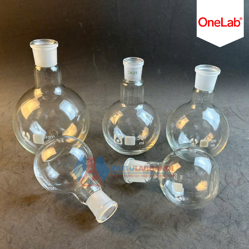 BÌNH CẦU ĐÁY BẰNG 1 CỔ NHÁM, HÃNG ONELAB
