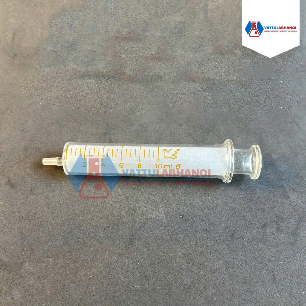 BƠM TIÊM THỦY TINH 10ML DÙNG TRONG Y TẾ