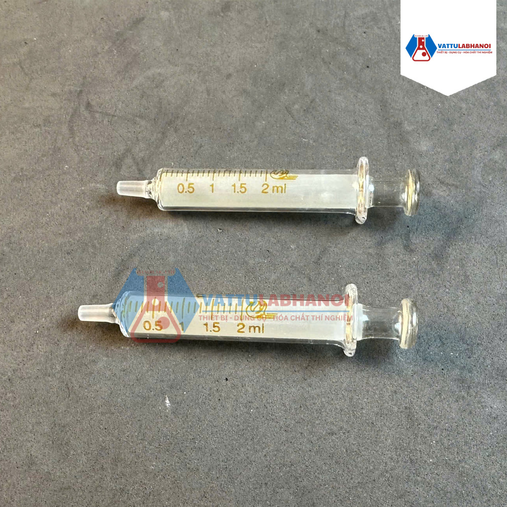 BƠM TIÊM THỦY TINH 2ML DÙNG TRONG Y TẾ
