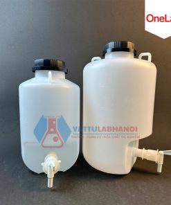 CAN NHỰA (BÌNH NHỰA) HDPE CÓ VÒI, CÓ CHIA VẠCH ĐỰNG NƯỚC CẤT, HÃNG ONELAB