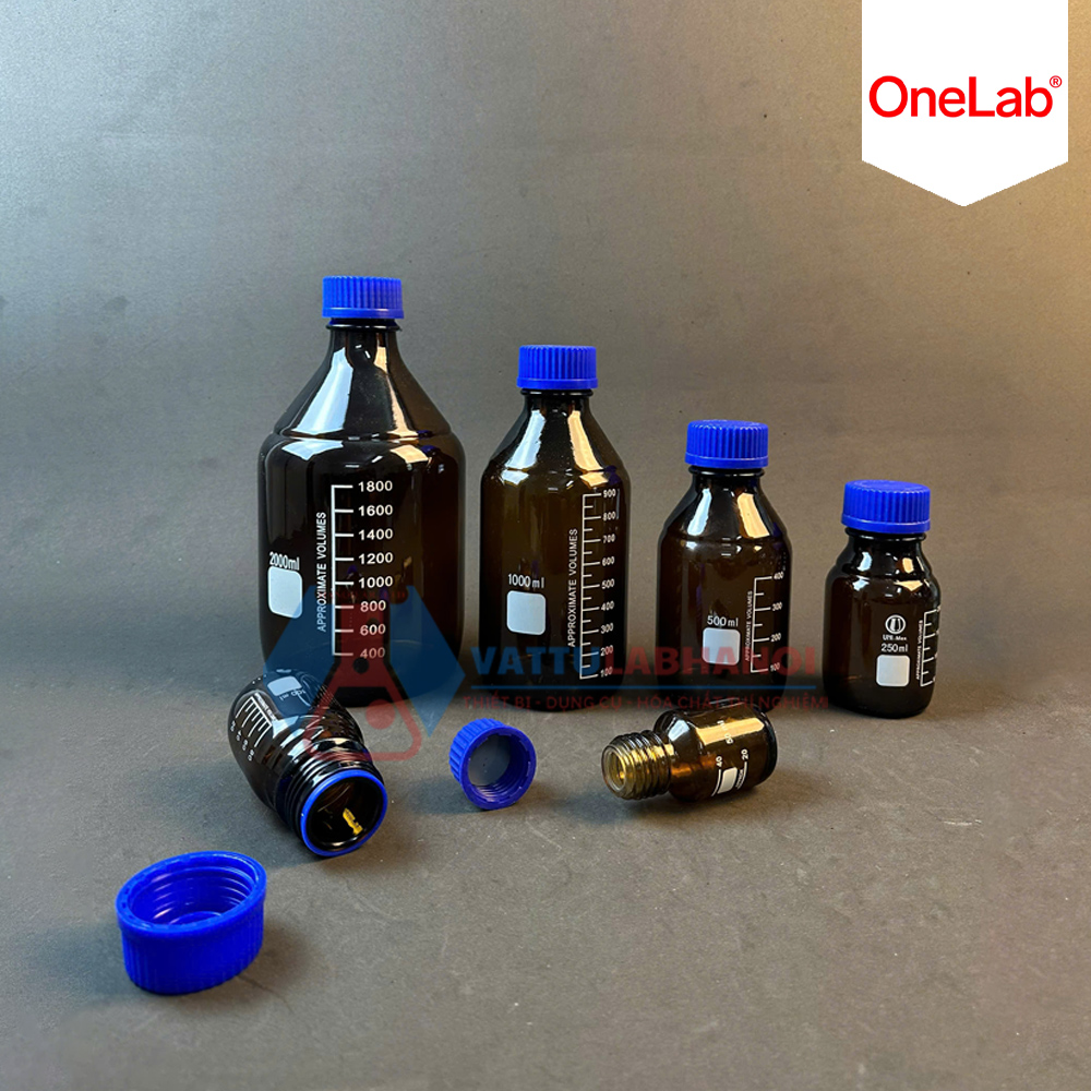CHAI TRUNG TÍNH NÂU NẮP VẶN XANH, HÃNG ONELAB