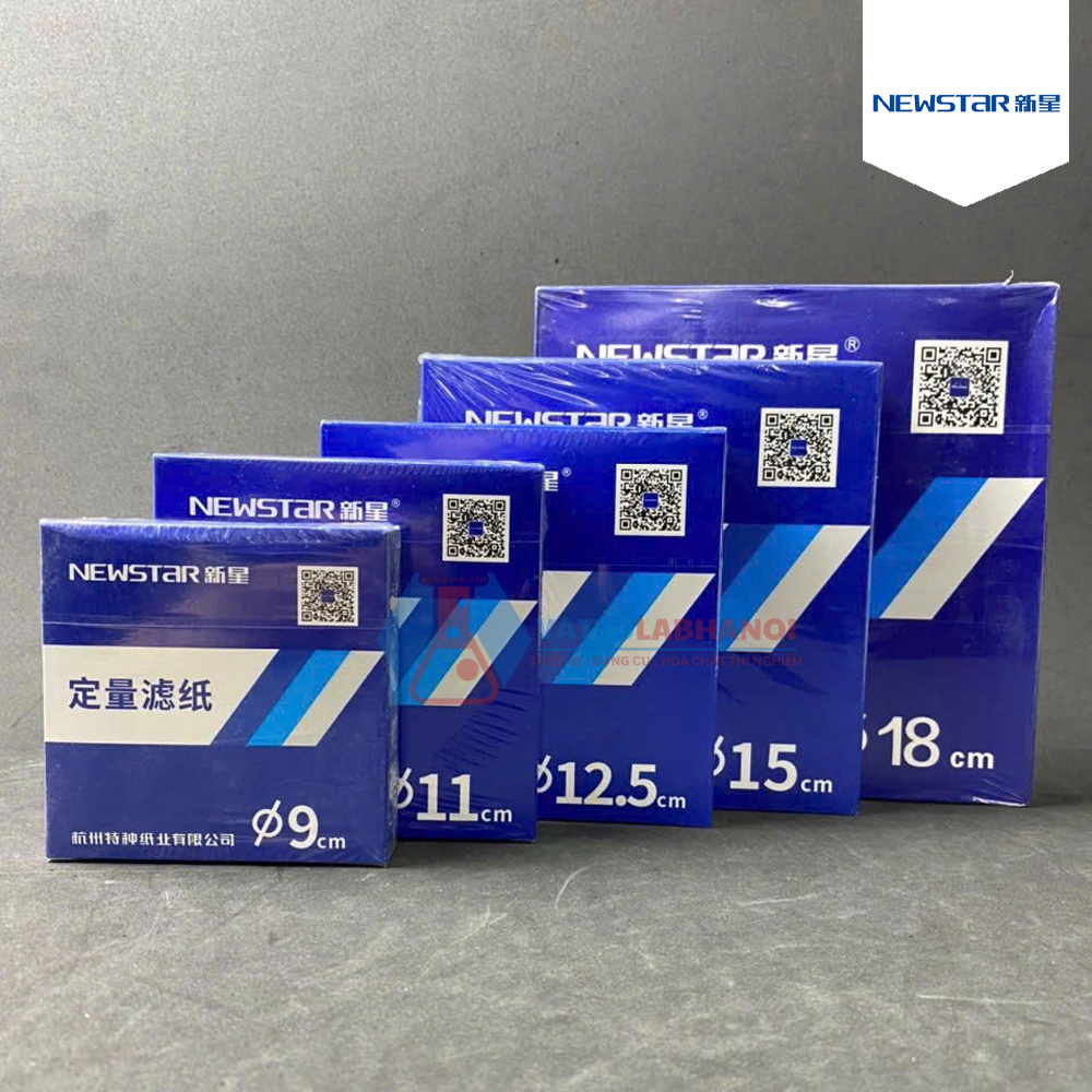 GIẤY LỌC ĐỊNH LƯỢNG (NHANH, TRUNG, CHẬM), HÃNG NEWSTAR