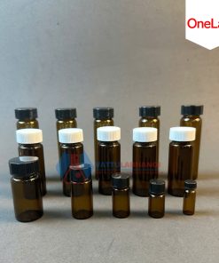 LỌ THỦY TINH NÂU (LỌ VIAL NÂU) LƯU MẪU, CÓ NẮP VẶN, HÃNG ONELAB