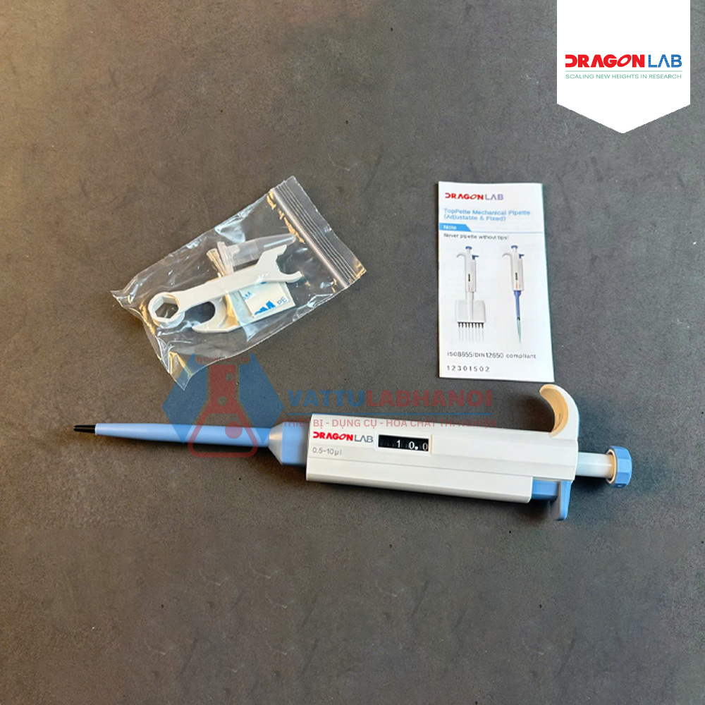 MICROPIPETTE DRAGON 0.5-10UL DÙNG TRONG Y TẾ