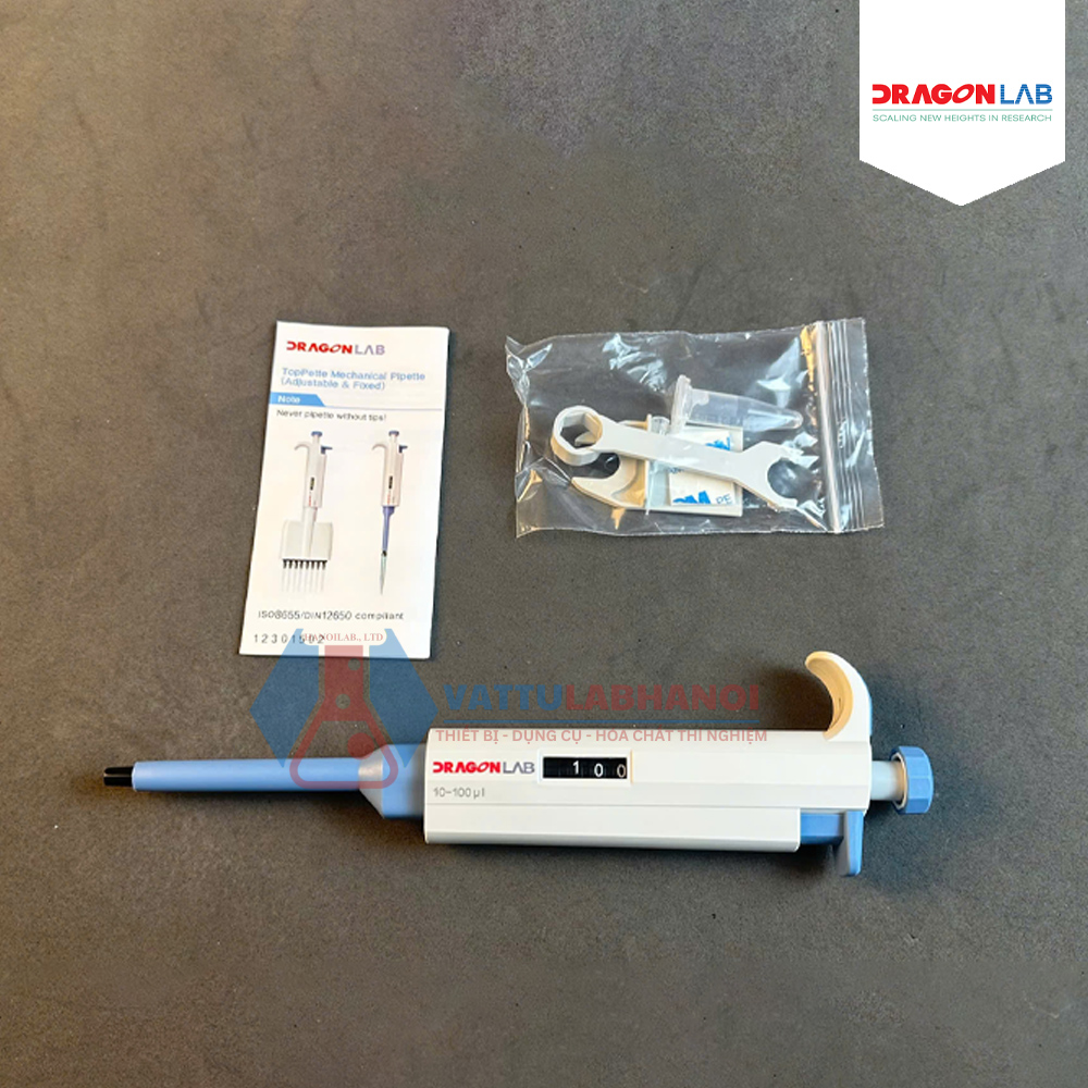 MICROPIPETTE DRAGON 10-100UL DÙNG TRONG Y TẾ