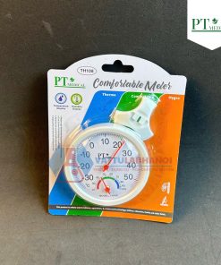 NHIỆT ẨM KẾ TREO TƯỜNG ĐO NHIỆT ĐỘ, ĐỘ ẨM PHÒNG DÙNG TRONG Y TẾ TH108