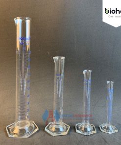 ỐNG ĐONG THỦY TINH ĐẾ LỤC GIÁC, HÃNG BIOHALL-GERMANY