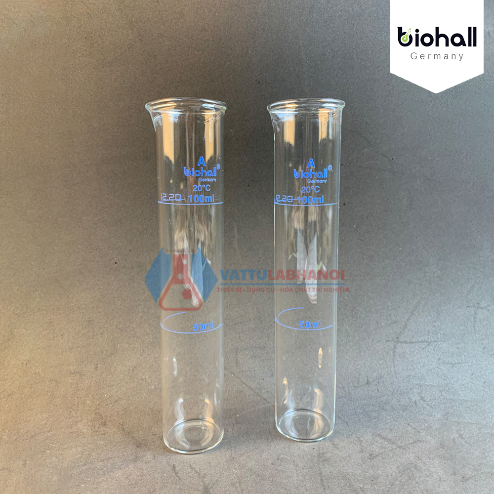 ỐNG SO MÀU NESSLER CÓ CHIA VẠCH, HÃNG BIOHALL-GERMANY
