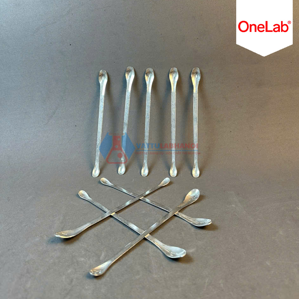 THÌA INOX 2 ĐẦU TRÒN LẤY MẪU THÍ NGHIỆM, HÃNG ONELAB